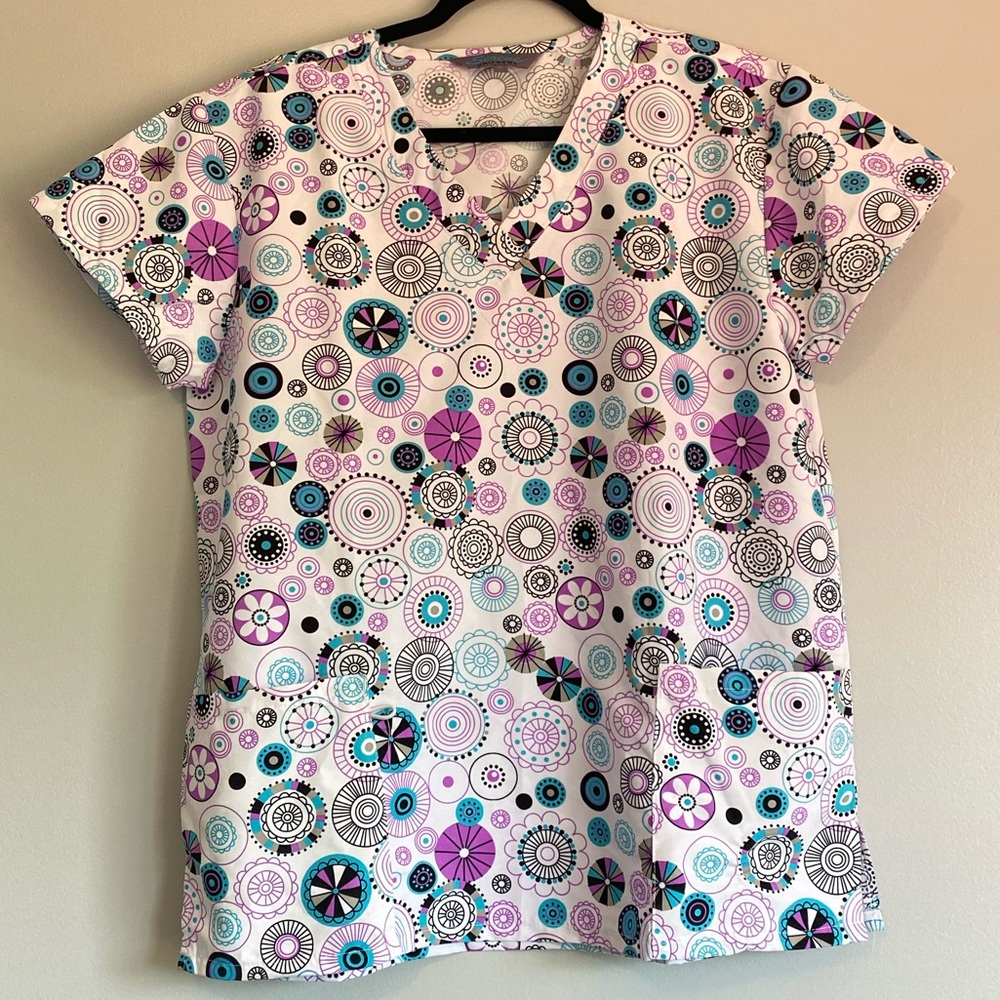 Never worn serene uniforms scrub top